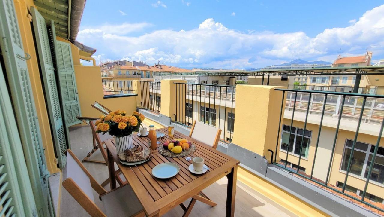 Ze Perfect Place - Opera Nice - Appartement 2 Chb - Ac - Terrasse Εξωτερικό φωτογραφία