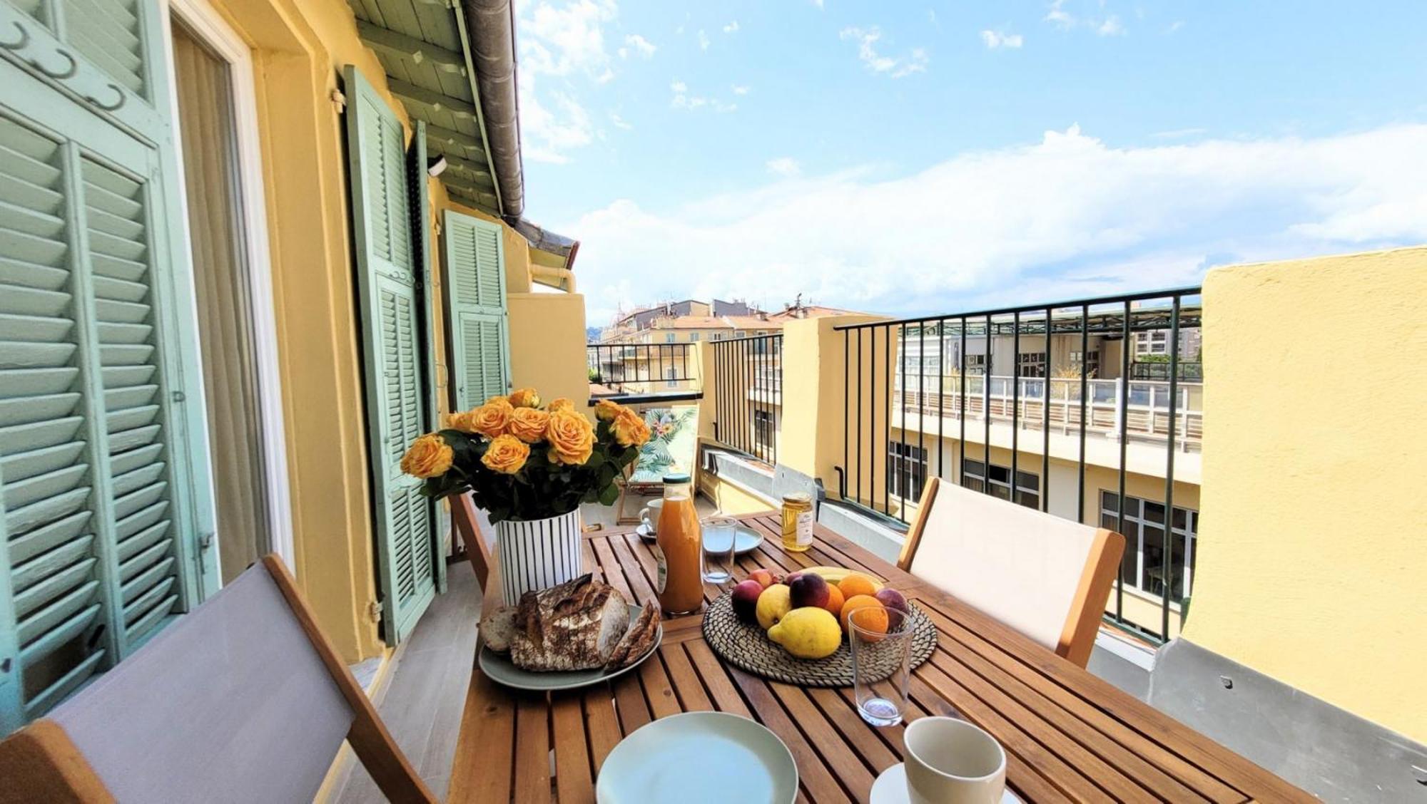 Ze Perfect Place - Opera Nice - Appartement 2 Chb - Ac - Terrasse Εξωτερικό φωτογραφία